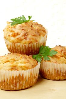 Gemüse-Muffins ganz einfach & würzig