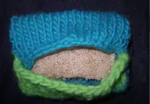Gefilzte Tatüta - Taschentüchertasche