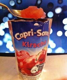 Erfrischender Capri-Sonne Slush