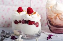 Himbeertraum mit Baiser