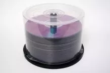 Wollknäuelhalter - alte DVD-Spindel wiederverwenden