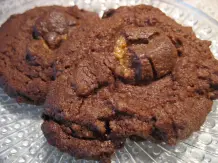 Knusprige Schoko-Cookies mit Snickers