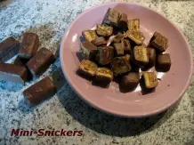 Knusprige Schoko-Cookies mit Snickers