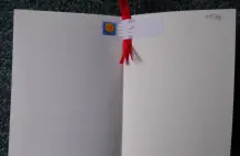 Persönliche Lesebändchen mit Foto oder Namen basteln