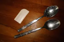 Teigschaber mit variablem Griff
