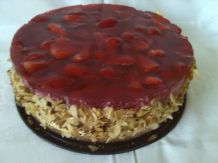 Leckere Erdbeertorte