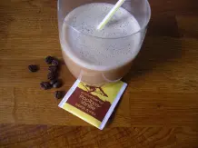 (Eis-)Kaffeemix mit Rotbusch-Vanille (zuckerfrei)