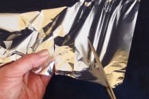 Unscharfe Schere - Nimm Alufolie
