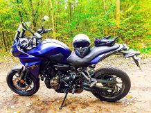 Motorradkette mit Petroleum reinigen
