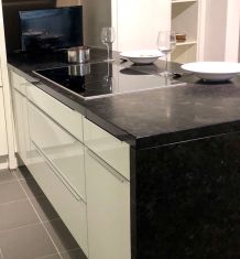 Kochfeldeinbau in Arbeitsplatte