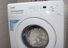 Waschmaschine wandert