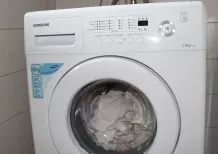 Waschmaschine wandert