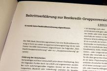 Restschuldversicherung genau überdenken