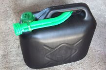 Benzintank leer