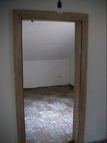 Alte Türrahmen mit Laminat erneuern