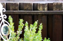 Zäune, Trennwände & andere Holzteile im Außenbereich wiederbeleben