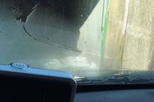 Eisfreie Autoscheibe