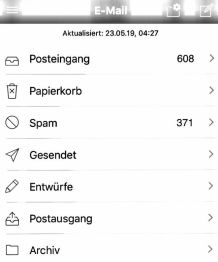 E-Mail-Adresse als Online-Archiv