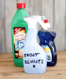 Frostschutzmittel für die Scheibenwaschanlage selber mischen