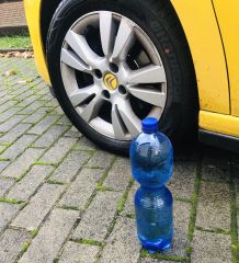PET-Flaschen gegen Marder