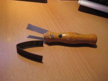 Schleifpapierhalter für Laubsägearbeiten