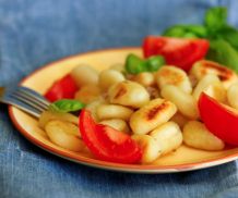 Schneller Gnocchi-Hackfleisch-Pilz-Mix