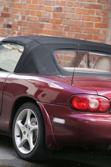 Cabrio Kunststoff-Heckscheibe wieder transparent