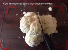 Blumenkohl roh braten