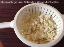 Blumenkohl roh braten