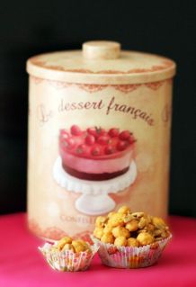 Karamell Pops-Kuchen für Kindergeburtstage