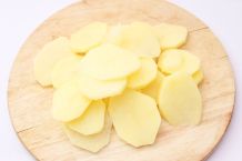 Karamelisierte Kartoffelscheiben
