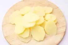 Karamelisierte Kartoffelscheiben