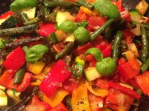 Mediterranes Pfannengemüse - vegetarisch