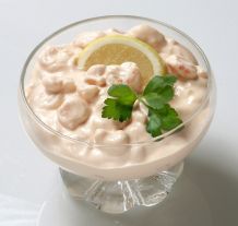 Flusskrebs- oder Krabbencocktail