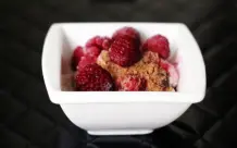 Himbeer-Cookie-Dessert