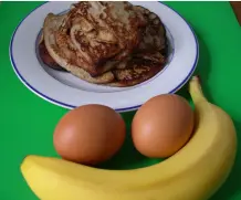 Raffinierte Bananen-Pancakes aus nur zwei Zutaten