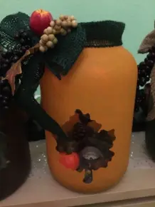 Windlichter für den Herbst ganz einfach selbst gemacht