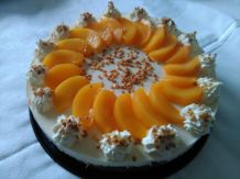 Pfirsich-Eierlikör-Käsetorte
