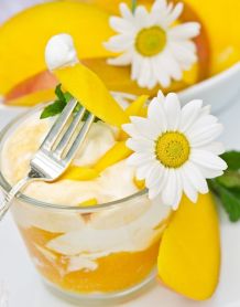 Mango-Kokos Dessert