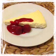 Himbeer Cheesecake