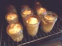 Apfelkuchen im Glas backen