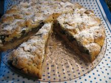 Quitten-Mohn-Torte mit Butterstreuseln