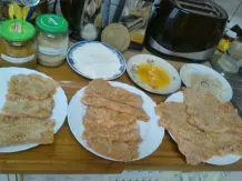 Putenschnitzel panieren