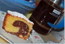 Herrlich saftiger Marmorkuchen mit Eierlikör und Nutella