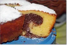 Herrlich saftiger Marmorkuchen mit Eierlikör und Nutella