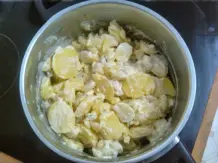 Kartoffelsalat mit selbstgemachter Mayonnaise