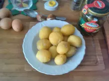 Kartoffelsalat mit selbstgemachter Mayonnaise