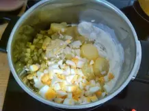 Kartoffelsalat mit selbstgemachter Mayonnaise