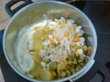 Kartoffelsalat mit selbstgemachter Mayonnaise