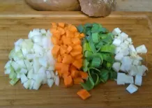 Gebundene Gulaschsuppe